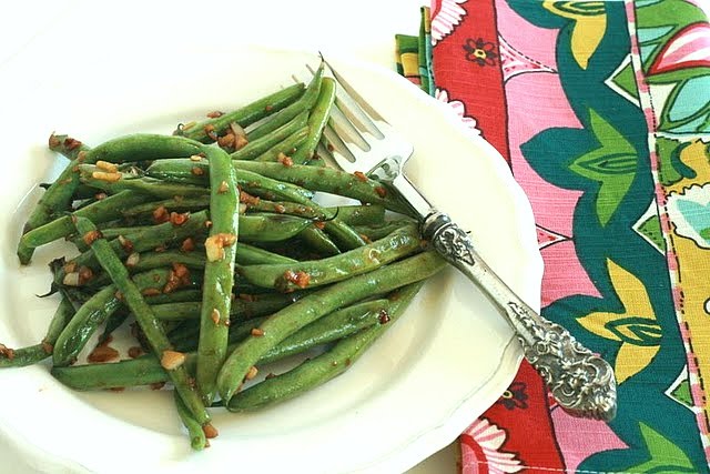 My Favorite Green Beans via DeliciouslyOrganic.net