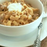 Thumbnail image for Cheesy Beef and Pasta