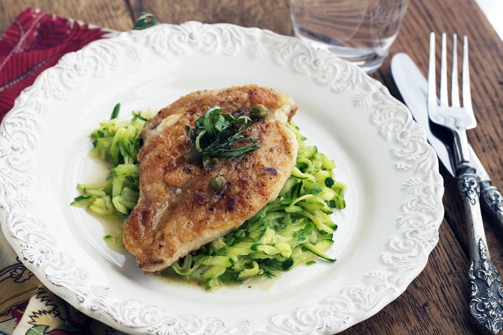 Chicken Piccata via DeliciouslyOrganic.net