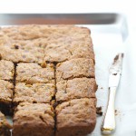 Thumbnail image for The Unprocessed Kitchen: Step 3 – Sugars and Chocolate Chip Walnut Blondies