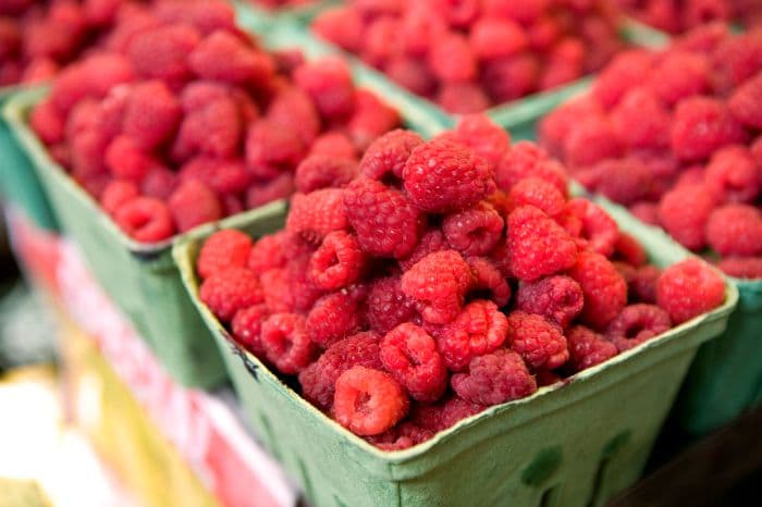 raspberries