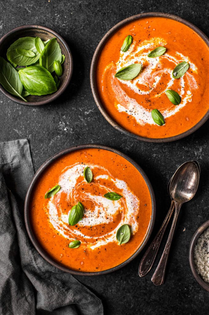 Creamy Tomato Soup (Gluten-Free, Dairy-Free)