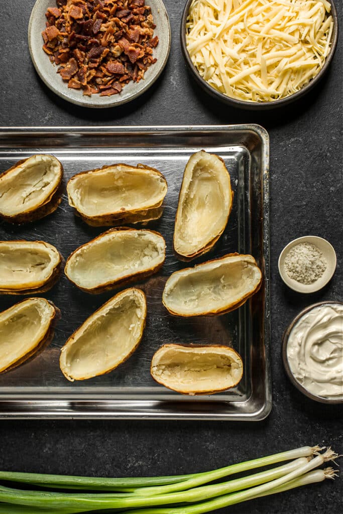 Loaded Baked Potato Skins