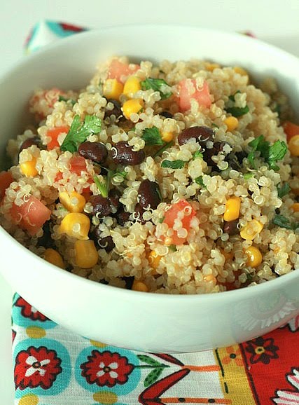 National Food Bloggers Bake Sale and Mexican Quinoa Salad - Deliciously ...