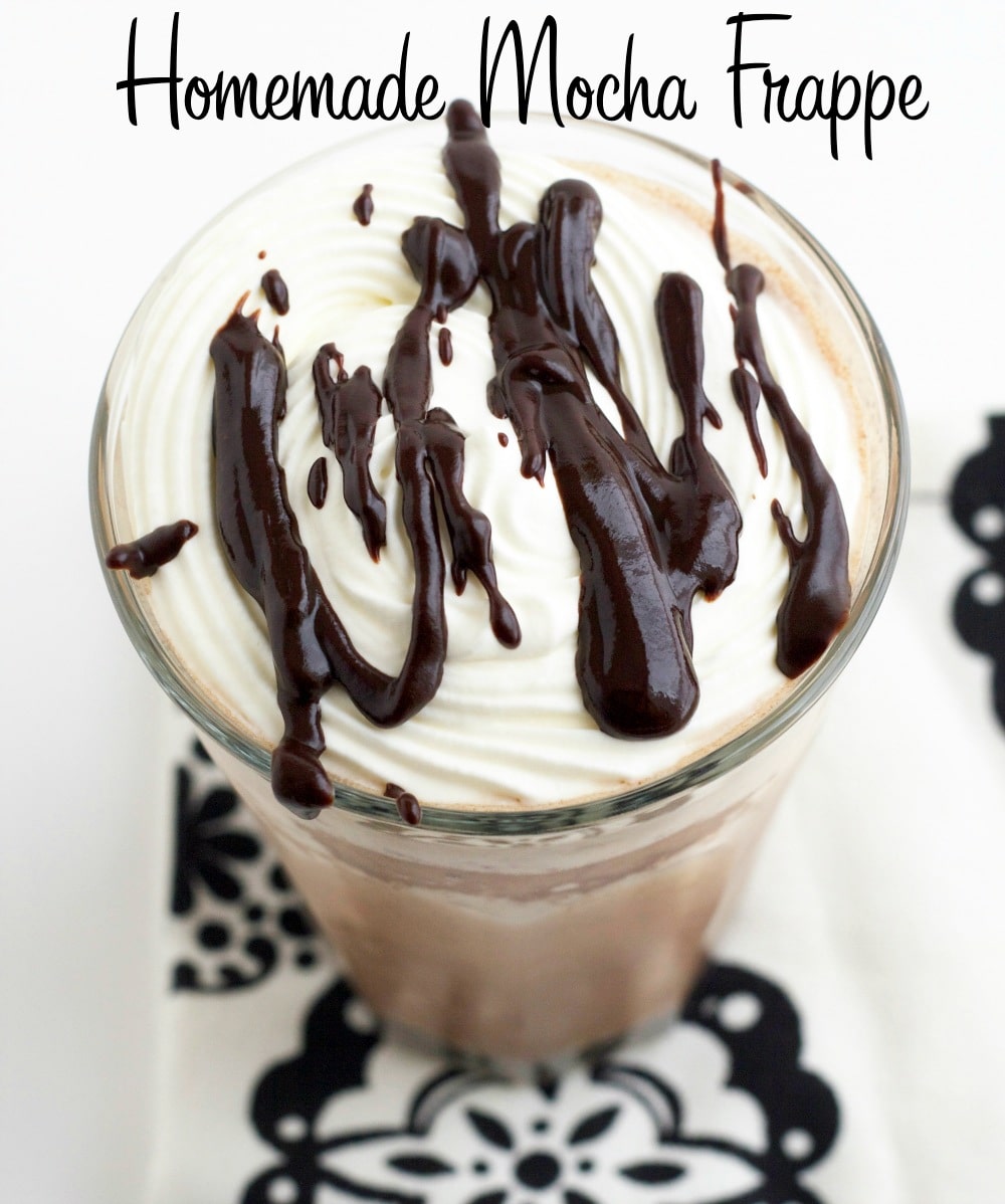 Mocha Frappe Recipe - Deliciously Organic