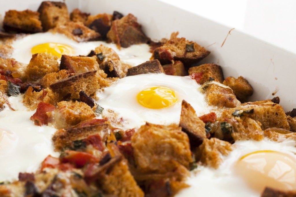 This breakfast bake is amazing and perfect for company because you can prep it ahead of time!