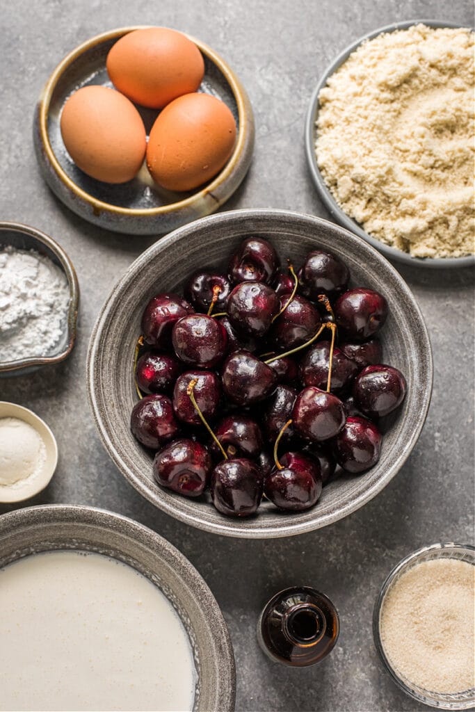 Cherry Clafouti (grain-free)