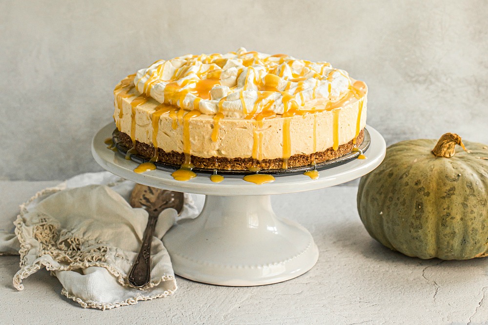 Pumpkin Cheesecake (Grain Free, Gluten Free)