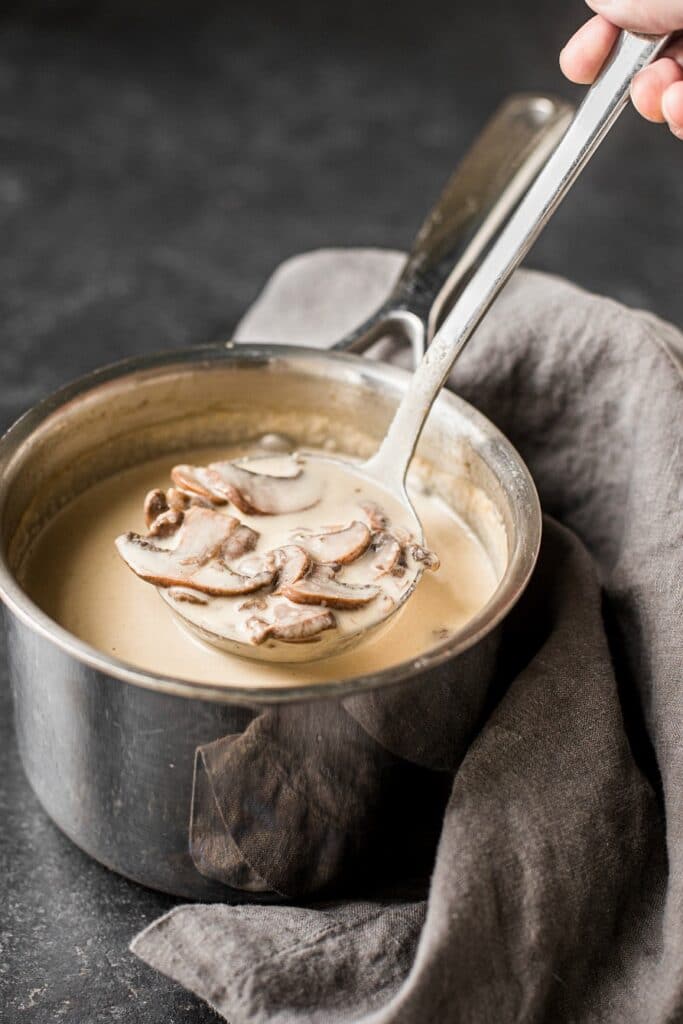 homemade cream of mushroom soup