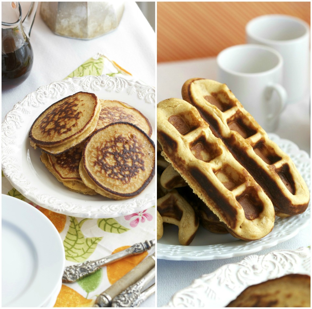 Pancake and Waffle Recipe Gluten Free Grain Free Organic