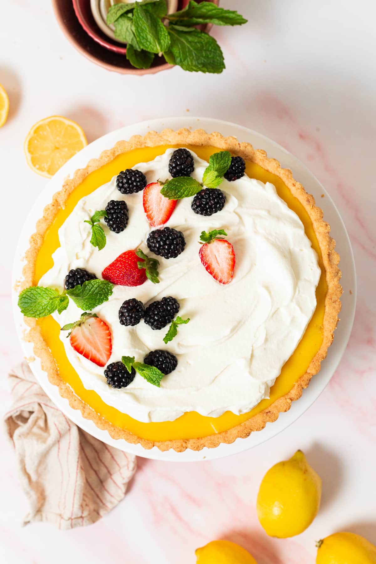 Lemon Tart (Gluten-Free, Grain-Free)