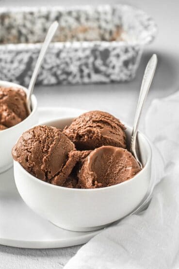 Chocolate Peanut Butter Ice Cream Recipe - Deliciously Organic