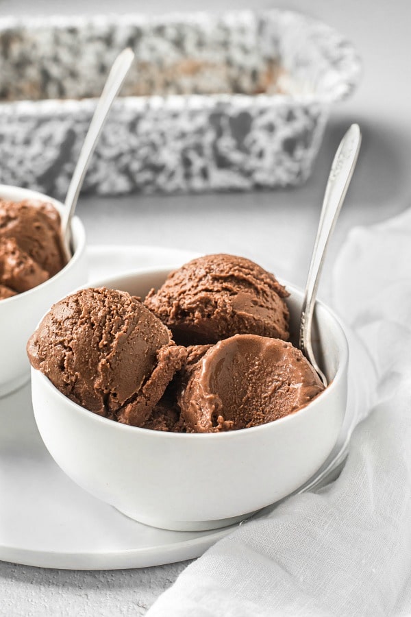 Chocolate Peanut Butter Cup Ice Cream - Brown Eyed Baker