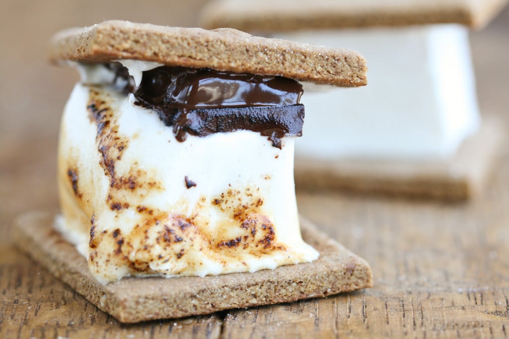 Grain Free Graham Crackers with Honey Marshmallows Deliciously Organic