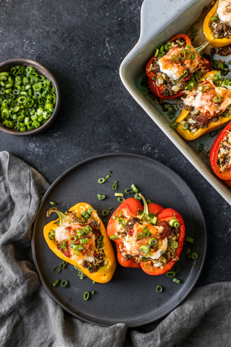 Southwestern Stuffed Bell Peppers (Grain-Free, Paleo)