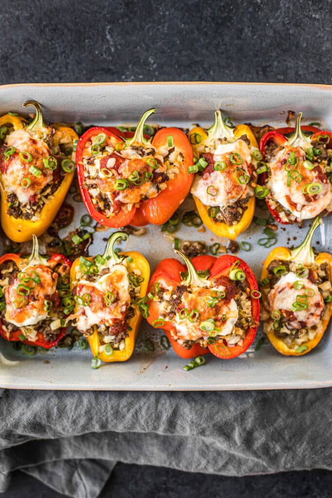 Southwestern Stuffed Bell Peppers (Grain-Free, Paleo)