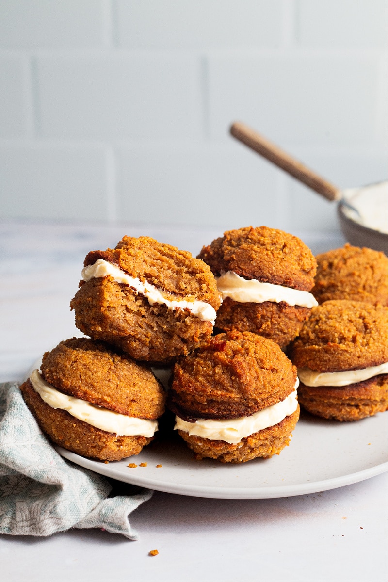 Pumpkin Whoopie Pies (Grain Free, Gluten Free)