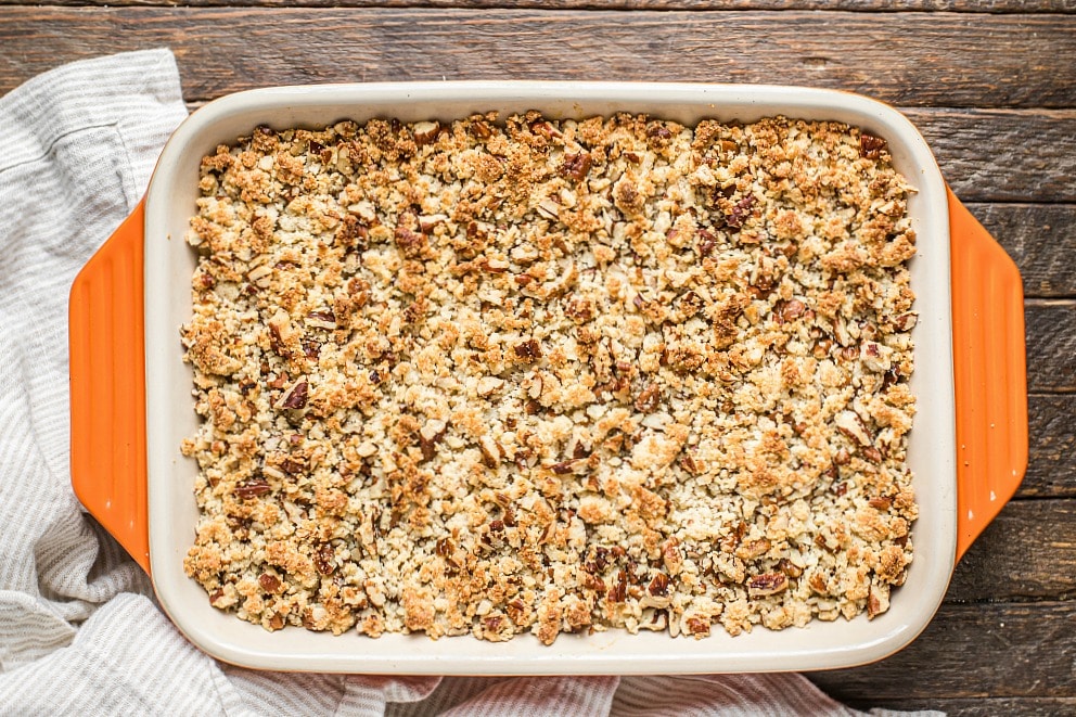 Sweet Potato Casserole (Grain Free, Paleo, Gluten-Free)