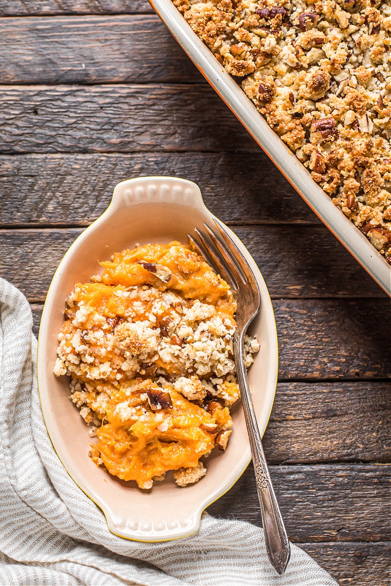 Easy Sweet Potato Casserole (Gluten-Free)
