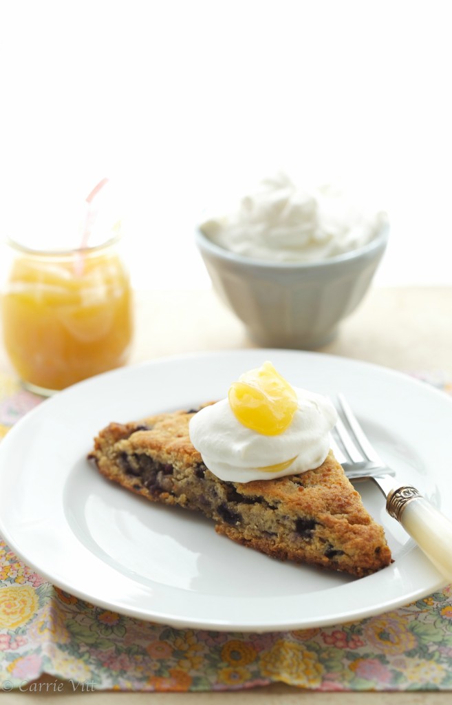 These blueberry scones are so buttery and light that they will melt in your mouth! And pairing them with the lemon curd just takes them to the next level!