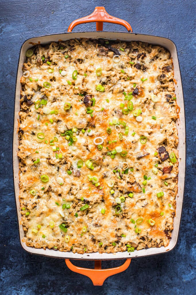 Chicken and "Rice" Casserole (Grain-Free)