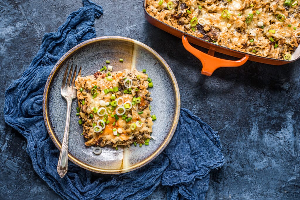 Chicken and "Rice" Casserole (Grain-Free)