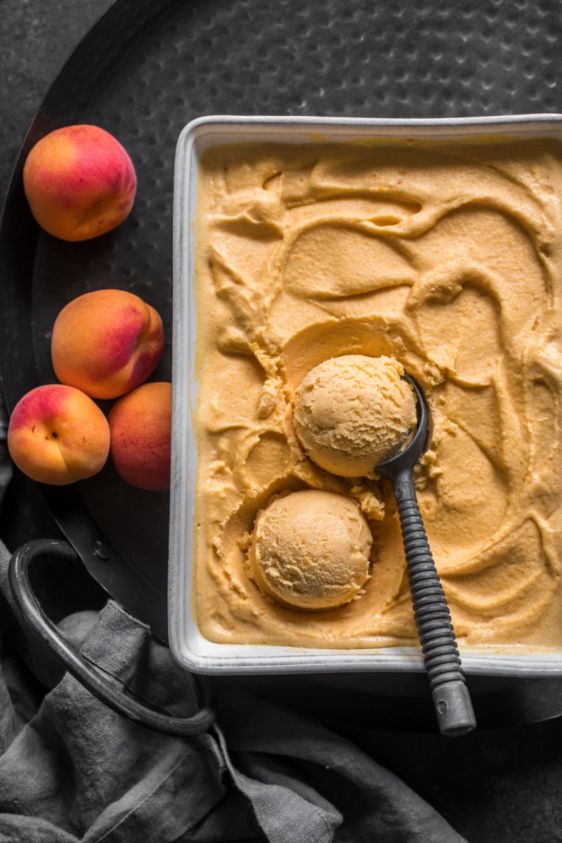 Apricot Ice Cream (Grain-Free, Paleo, Gaps)