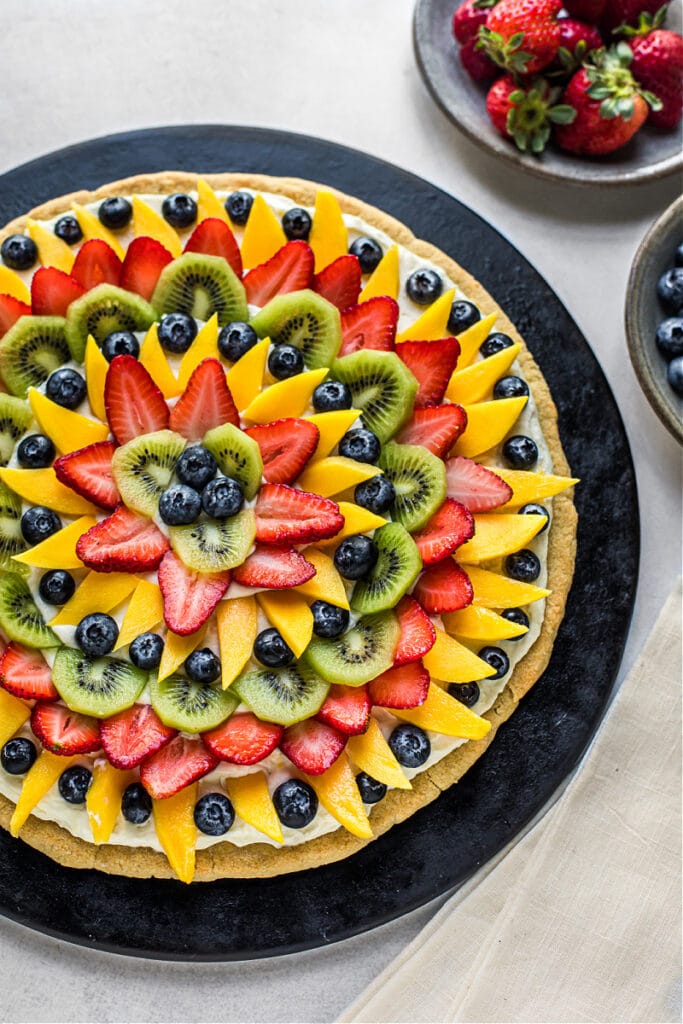 Fruit Pizza (Grain Free, Paleo)