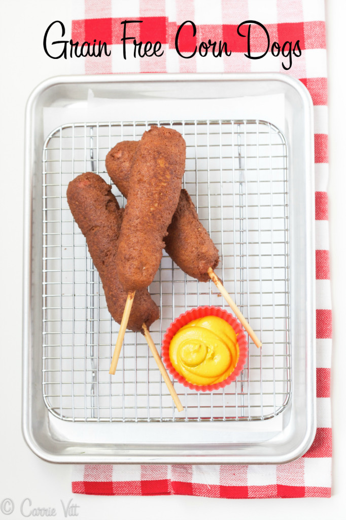 Corn Dogs (Grain-Free, Paleo, Primal 