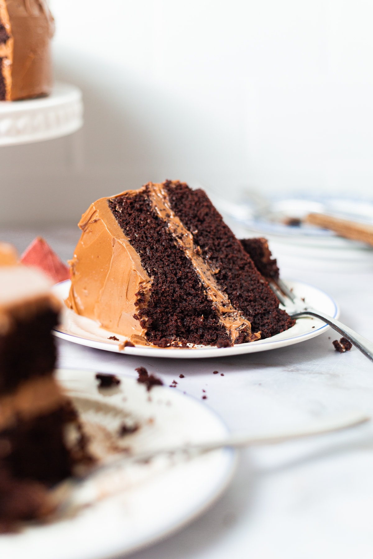 Chocolate Cake with Chocolate Buttercream (Paleo, Grain Free, Gluten Free)