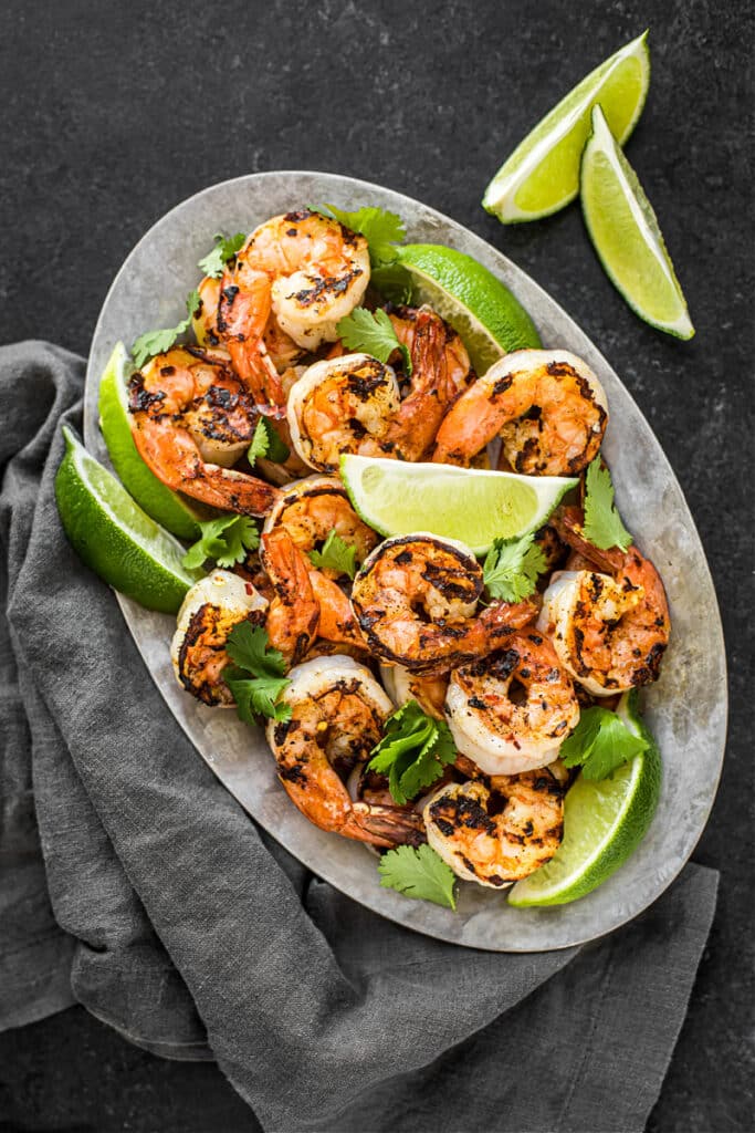 Cilantro Lime Grilled Shrimp