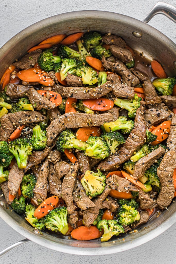 Beef and Broccoli Stir-Fry (Paleo, Grain-Free) - Deliciously Organic ...