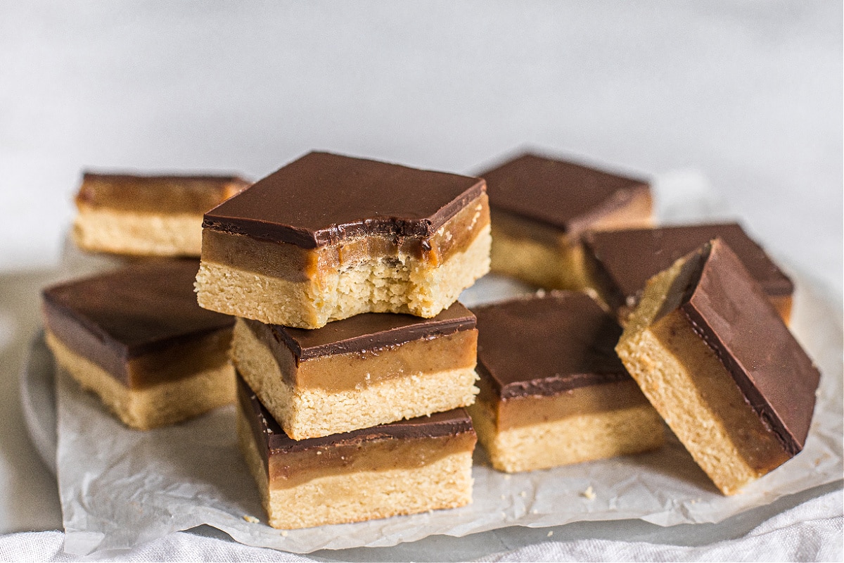 Homemade Twix Bars (Gluten-Free)