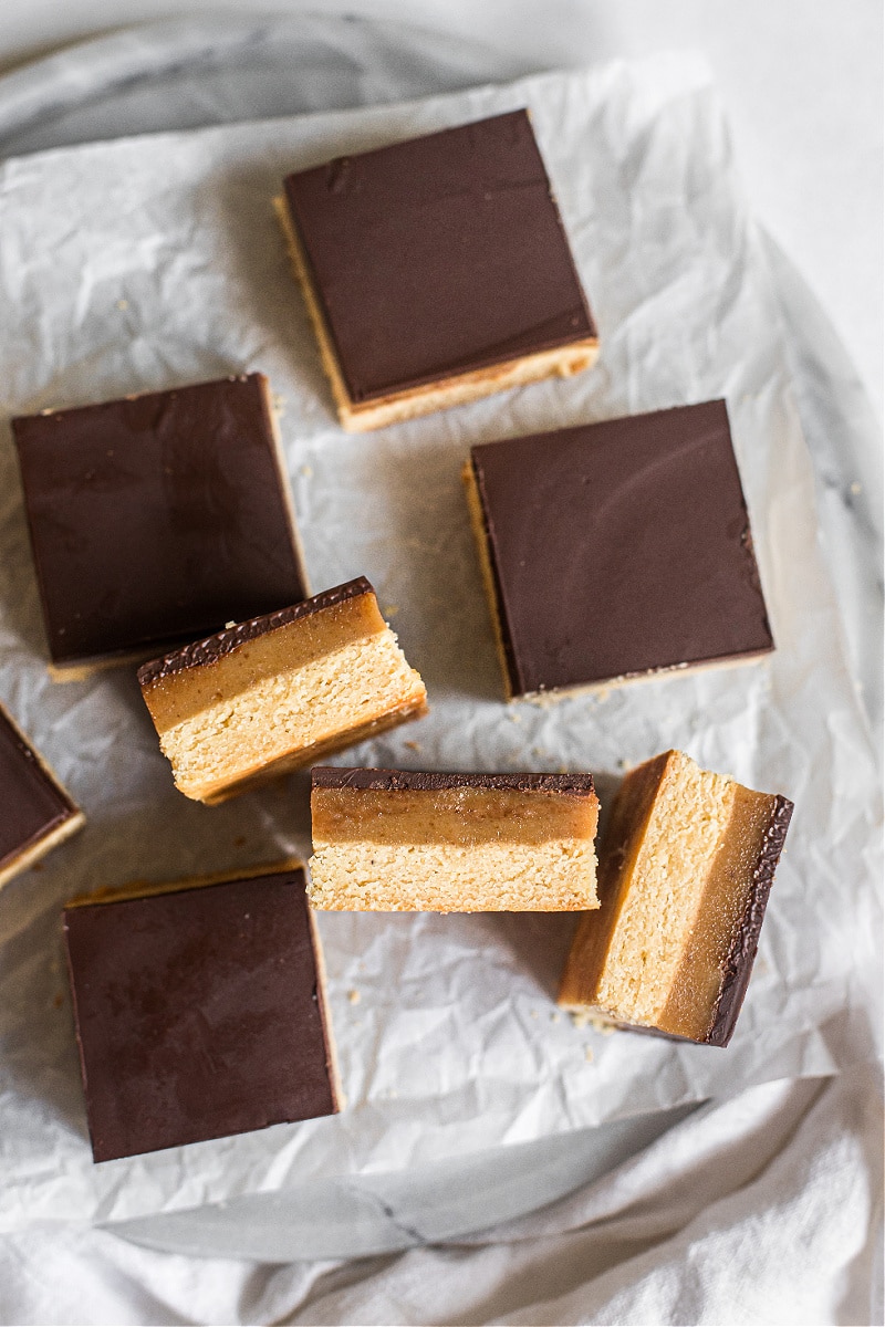 Homemade Twix Bars (Gluten-Free)