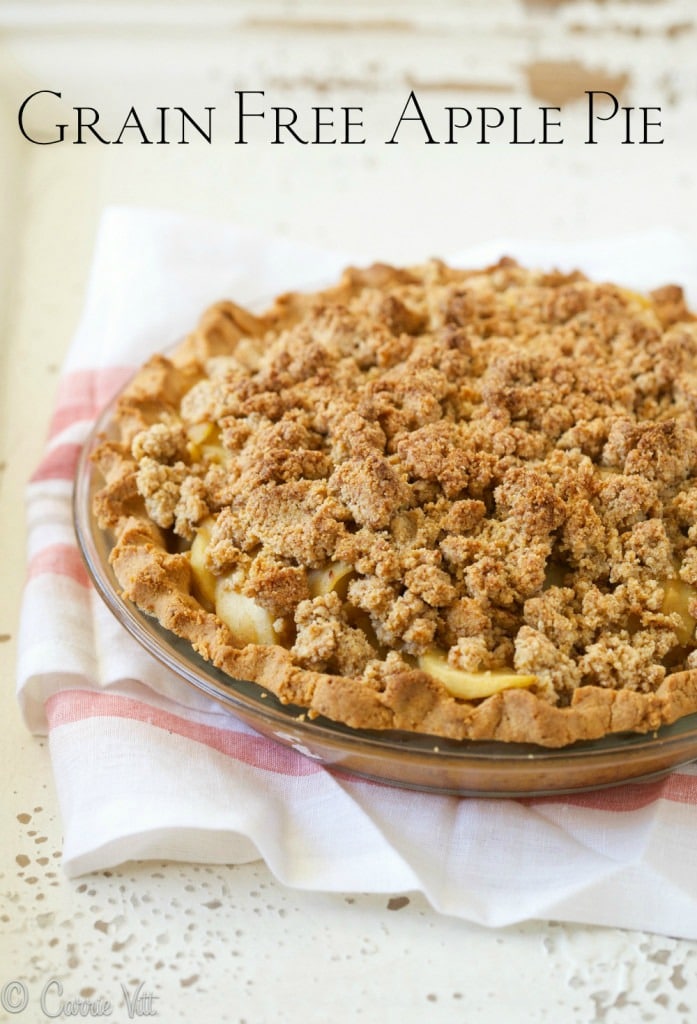 My favorite apple pie delivers a flaky crust, soft sweet cinnamon-wrapped apples and a lovely crunchy topping with just a touch of sea salt to balance out the sweetness.