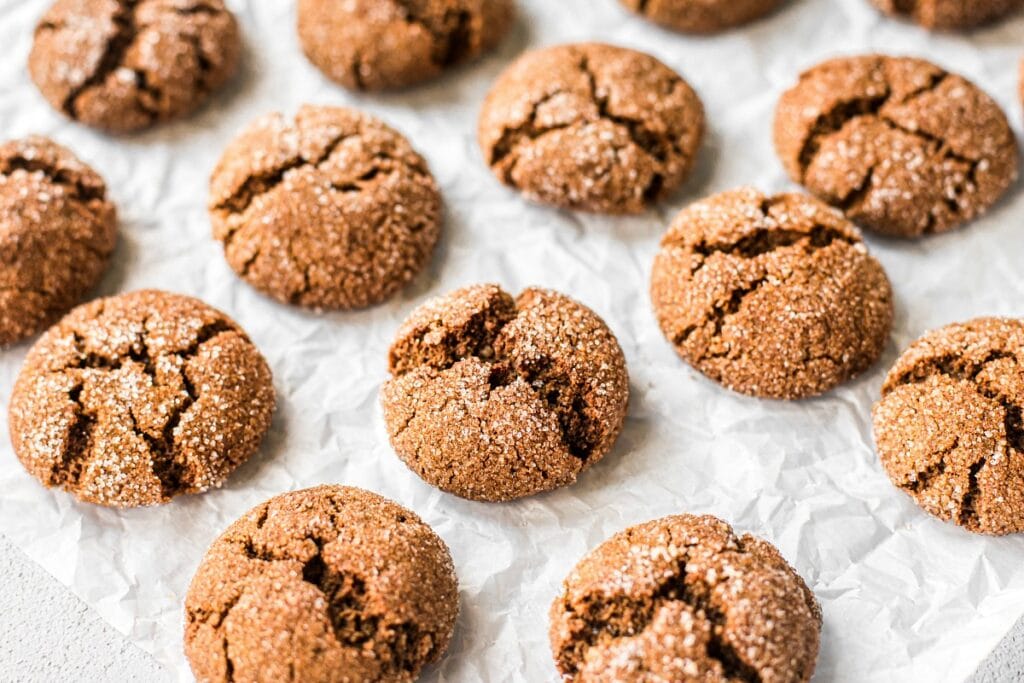 The Perfect Molasses Cookie (Grain Free, Paleo, Gluten Free)