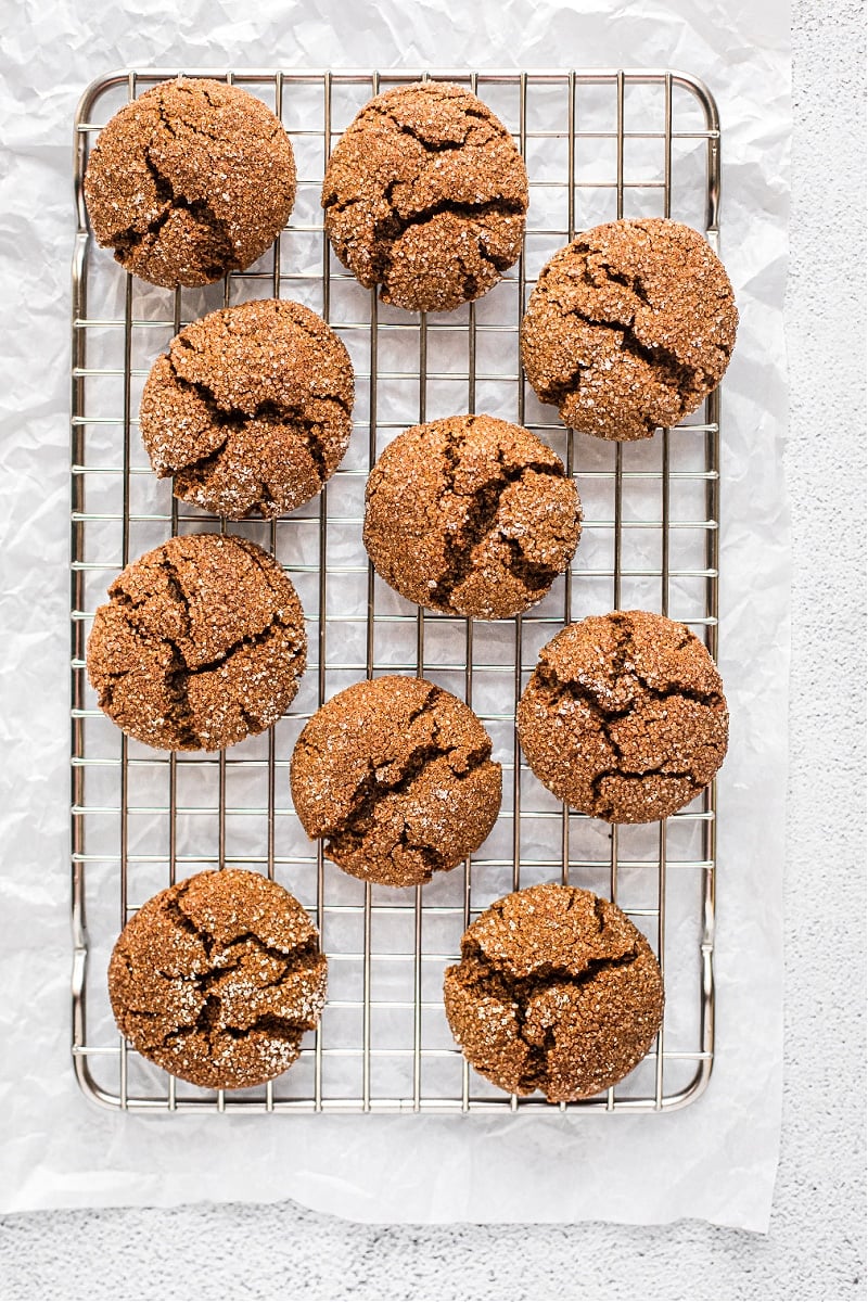 Perfect Molasses Cookies (Gluten-free)
