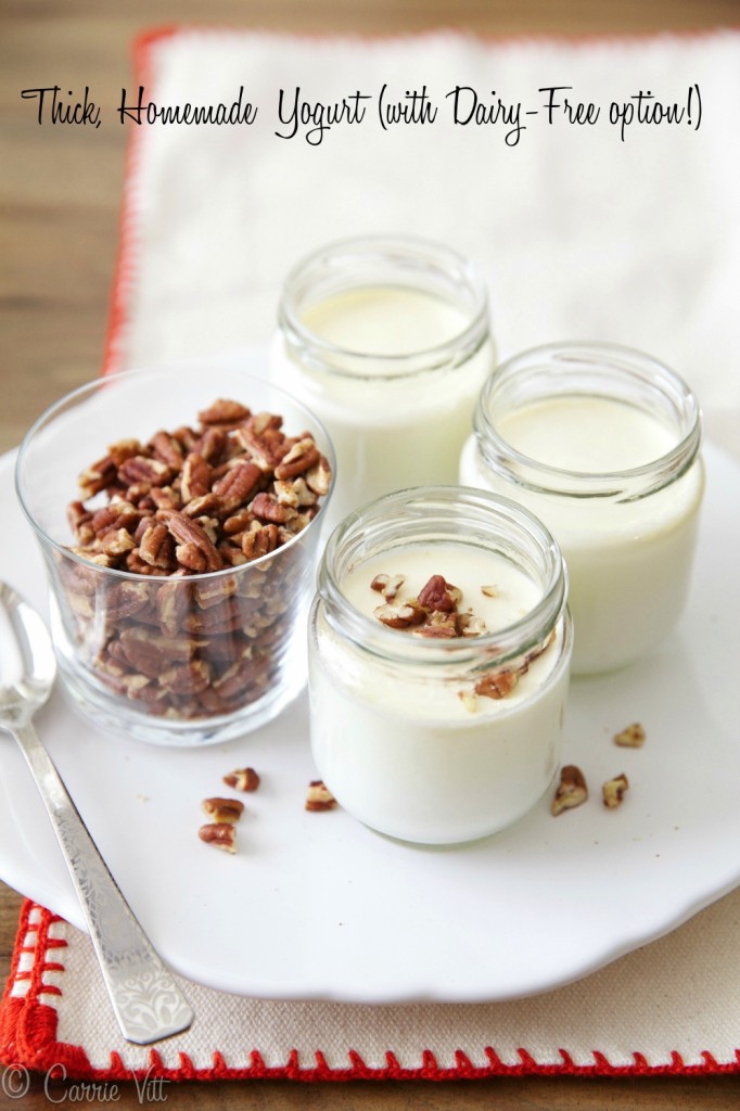 Glass jars enable yogurt's thick, creamy texture