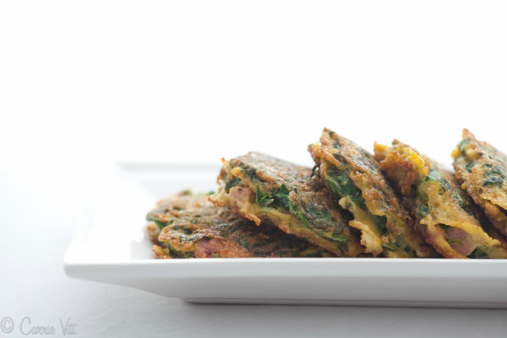 Egg foo young is a quick and easy lunch or snack idea! This grain free version is soooo yummy!