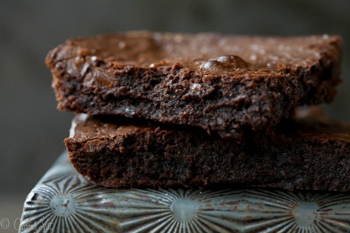 Double Chocolate Fudge Brownies - A Latte Food