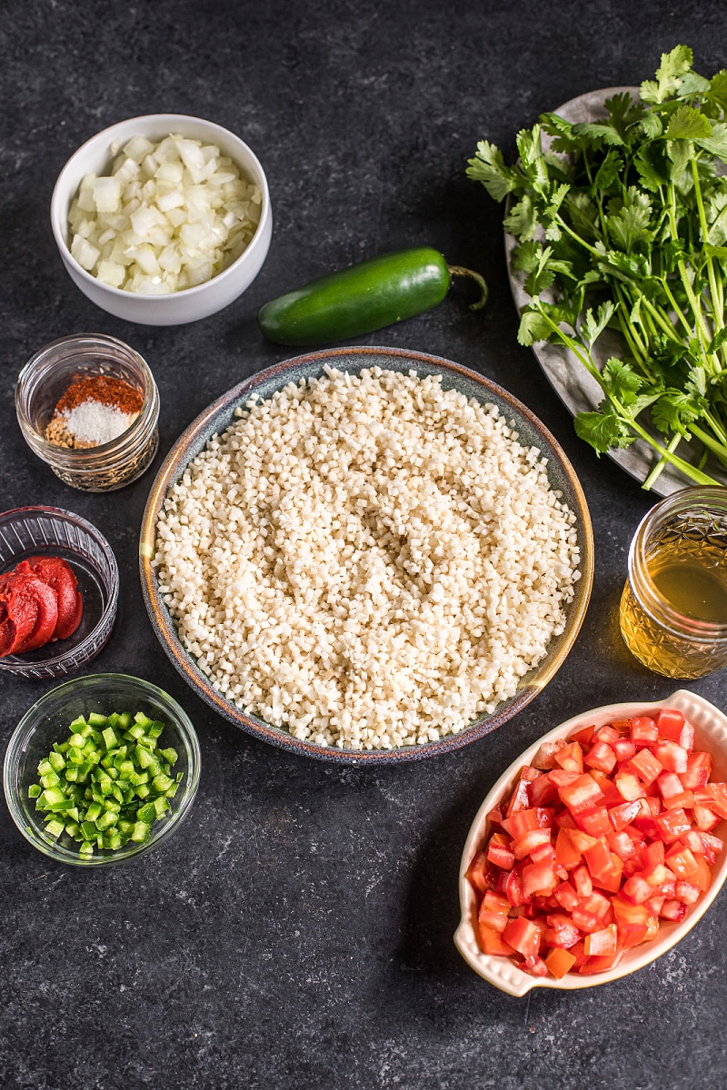 Mexican Cauliflower Rice (Gluten-Free)