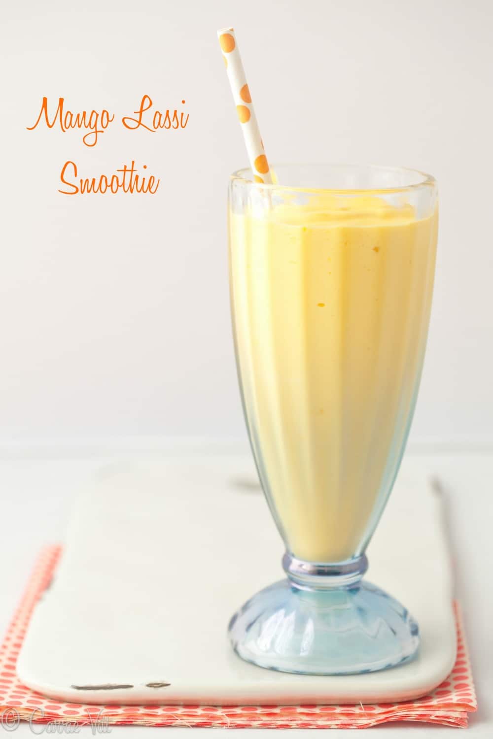 Mango Lassi Smoothie - Deliciously Organic
