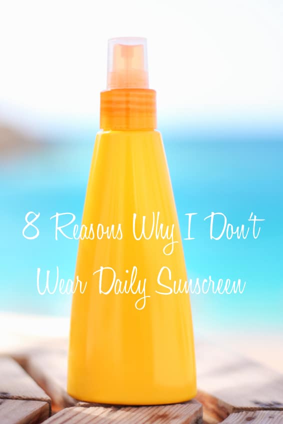 Almost every health or women’s magazine recommends we wear daily sunscreen in an effort to protect us from cancer and skin damage. For years I followed their advice, but then I learned about the toxic chemicals in most sunscreens and our need for unprotected sunlight each day.