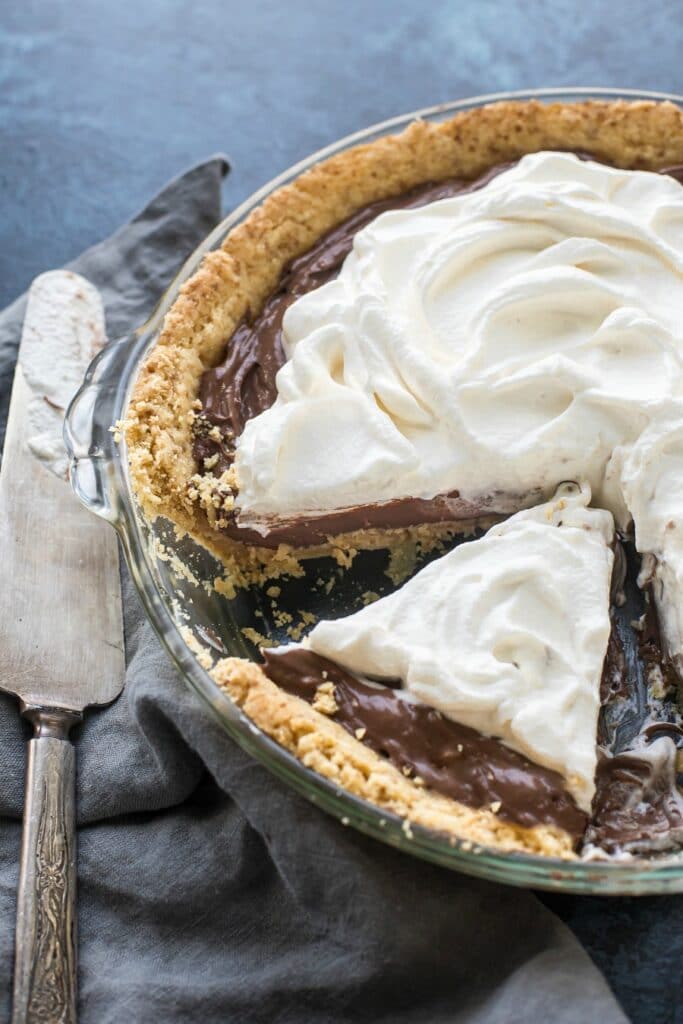 Chocolate pudding deals pie