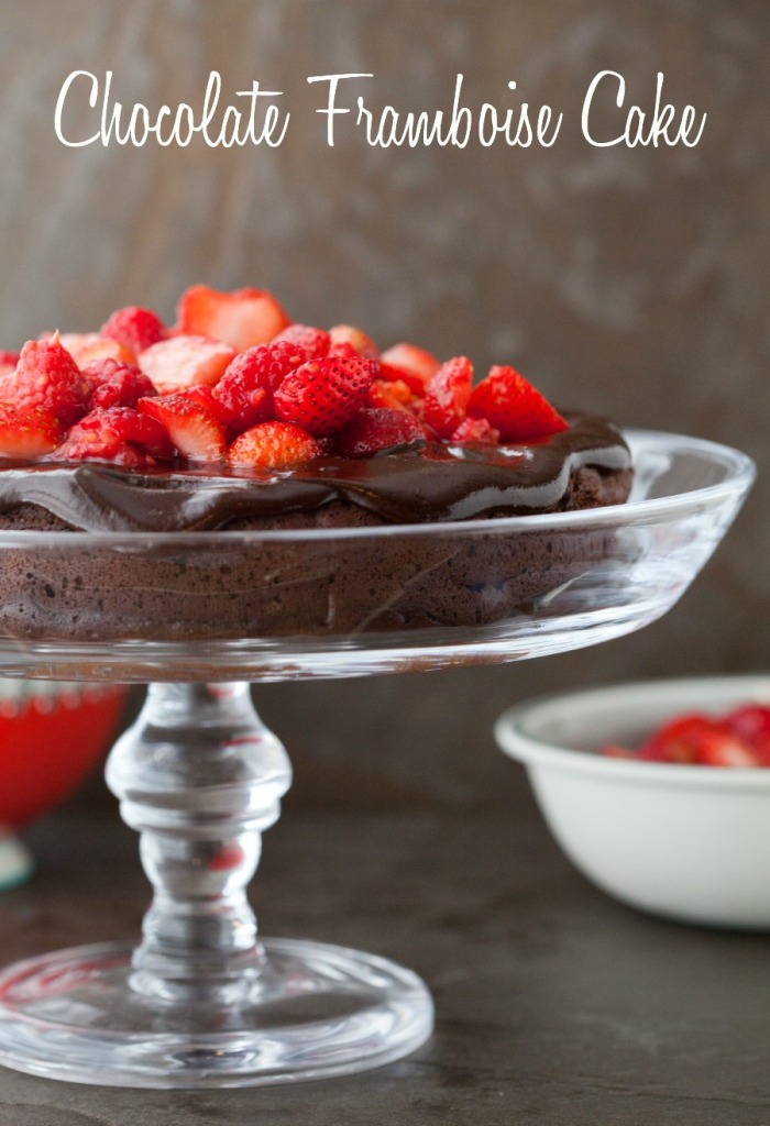 Chocolate Framboise Cake Grain Free