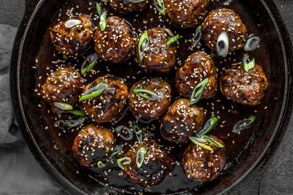 Sweet and Sour Meatballs (Grain-Free, Paleo)