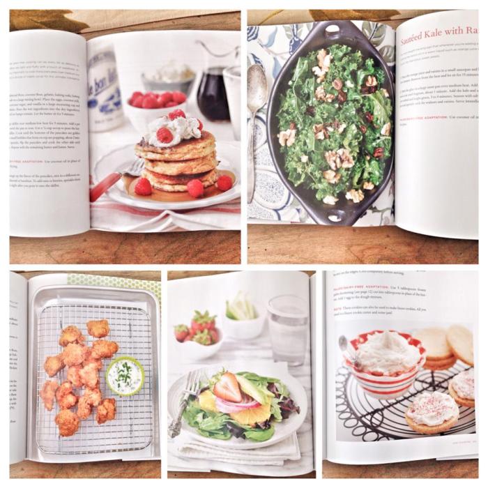 Inside Pages of "The Grain-Free Family Table"