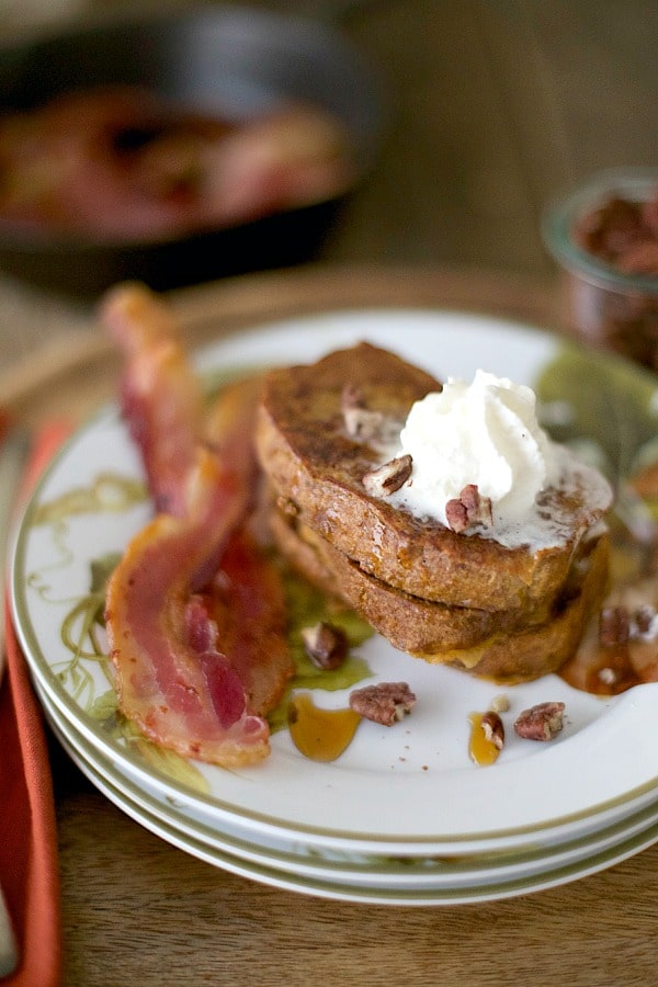 Paleo Pumpkin French Toast (grain free)