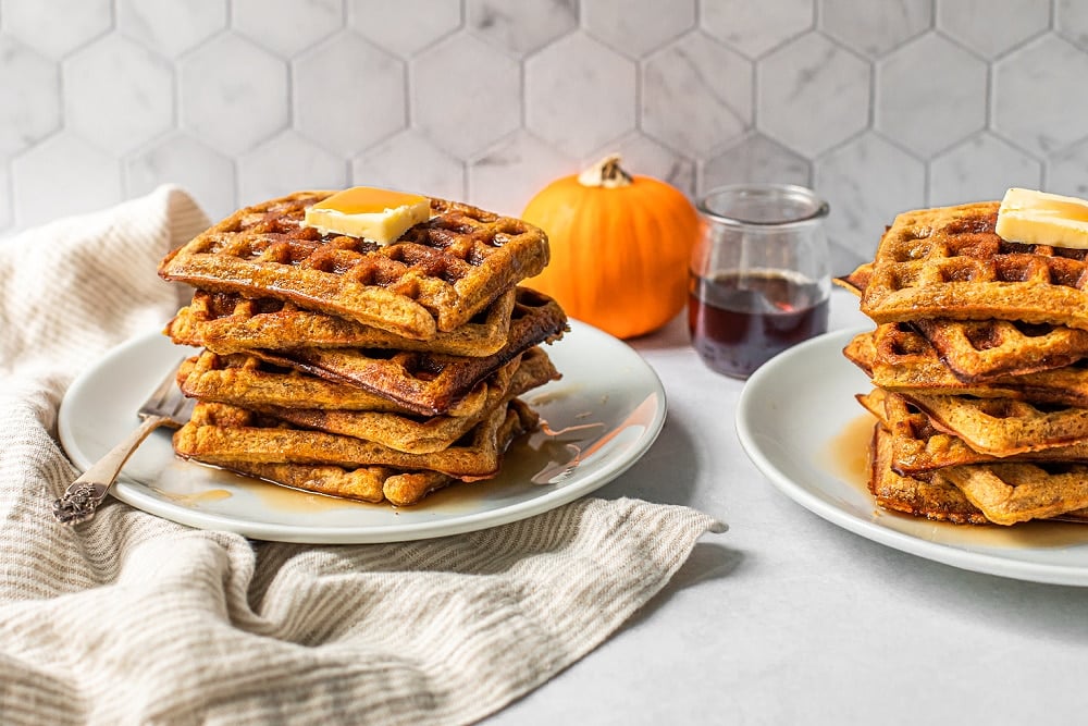 Pumpkin Waffles Recipe (Gluten-Free)