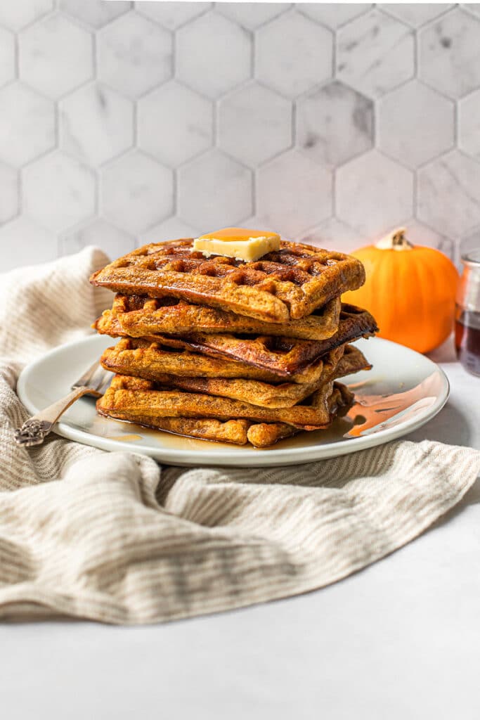 Pumpkin Waffles Recipe (Gluten-Free)